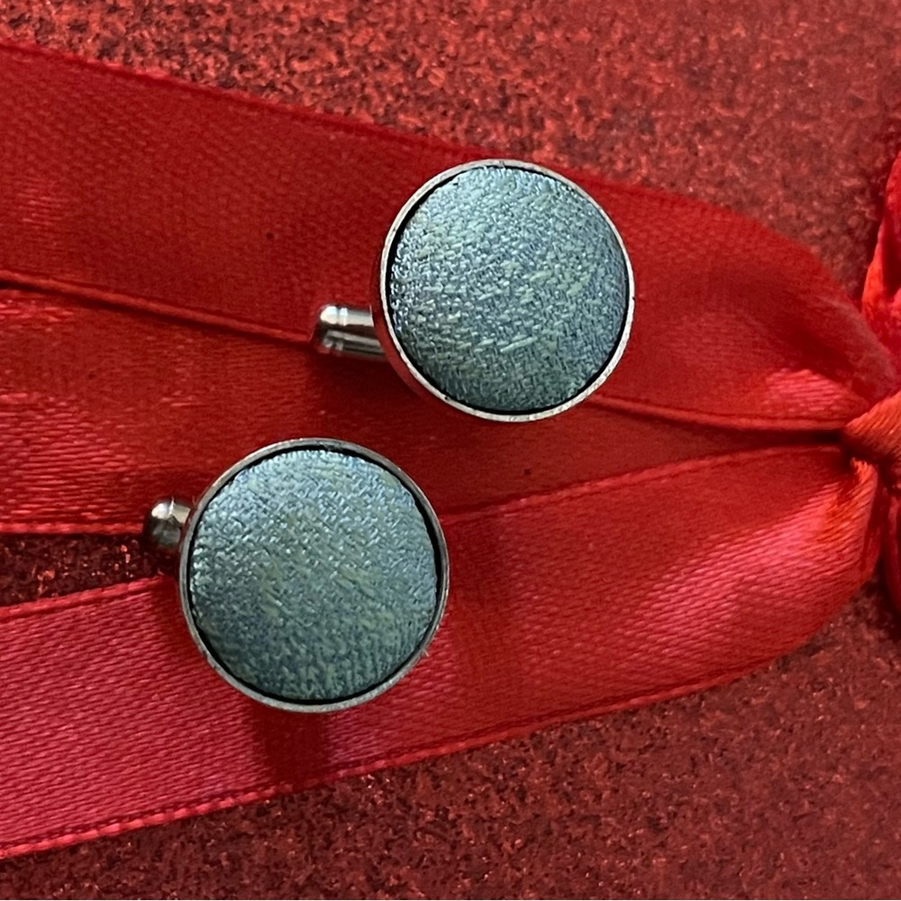 Men’s Green Cuff Links new unused no tags